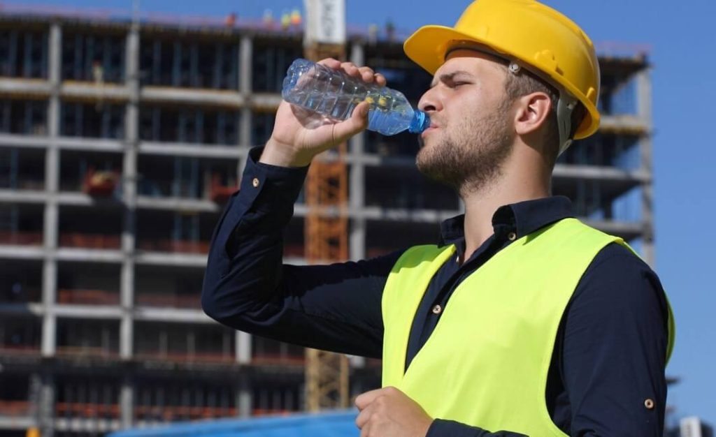 Chilled water trailer staged for work around Marina / Cesar Chavez Park, Berkeley