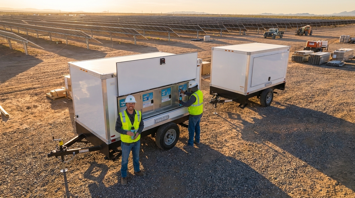 Mobile water station supporting Seattle