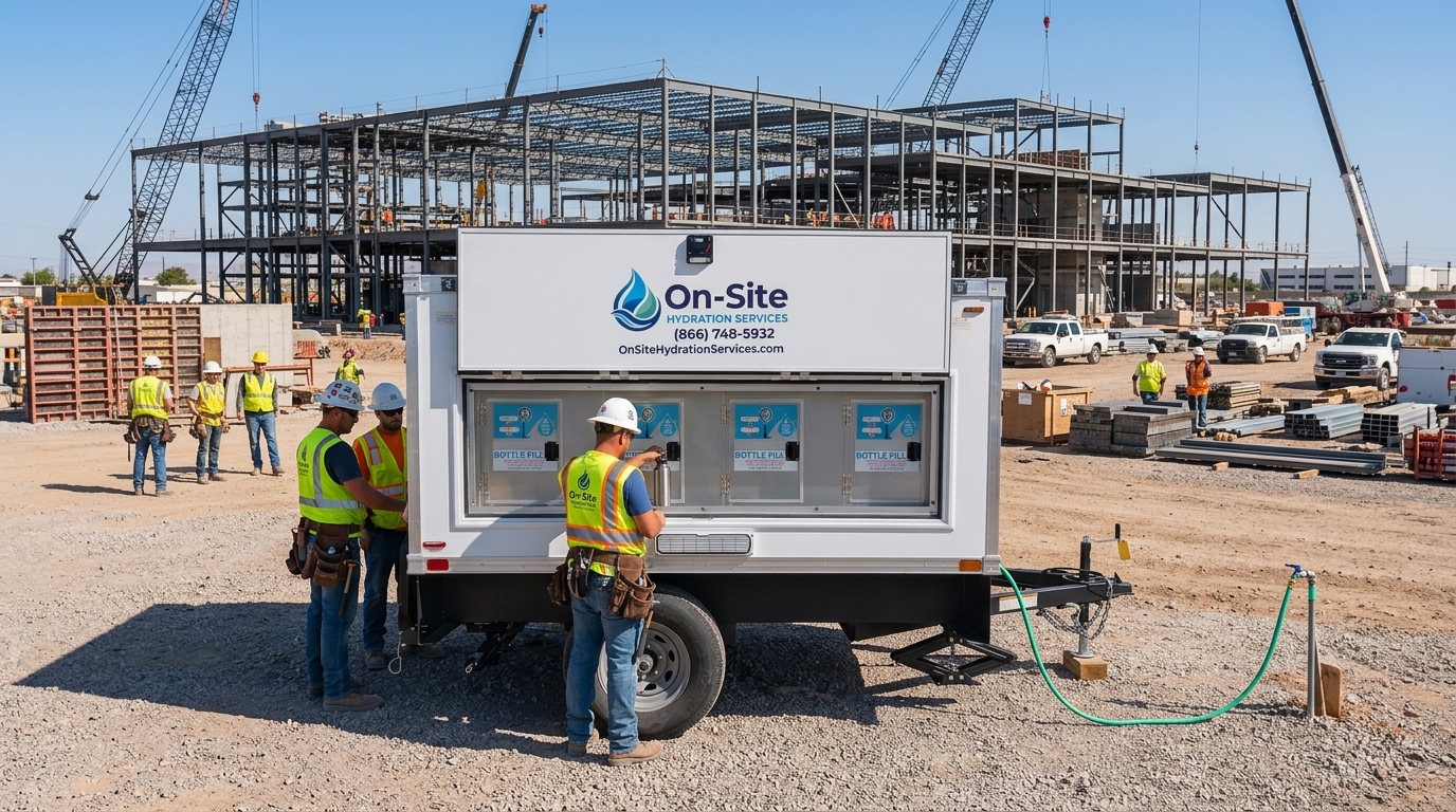 Chilled water station serving a data center build near Centennial